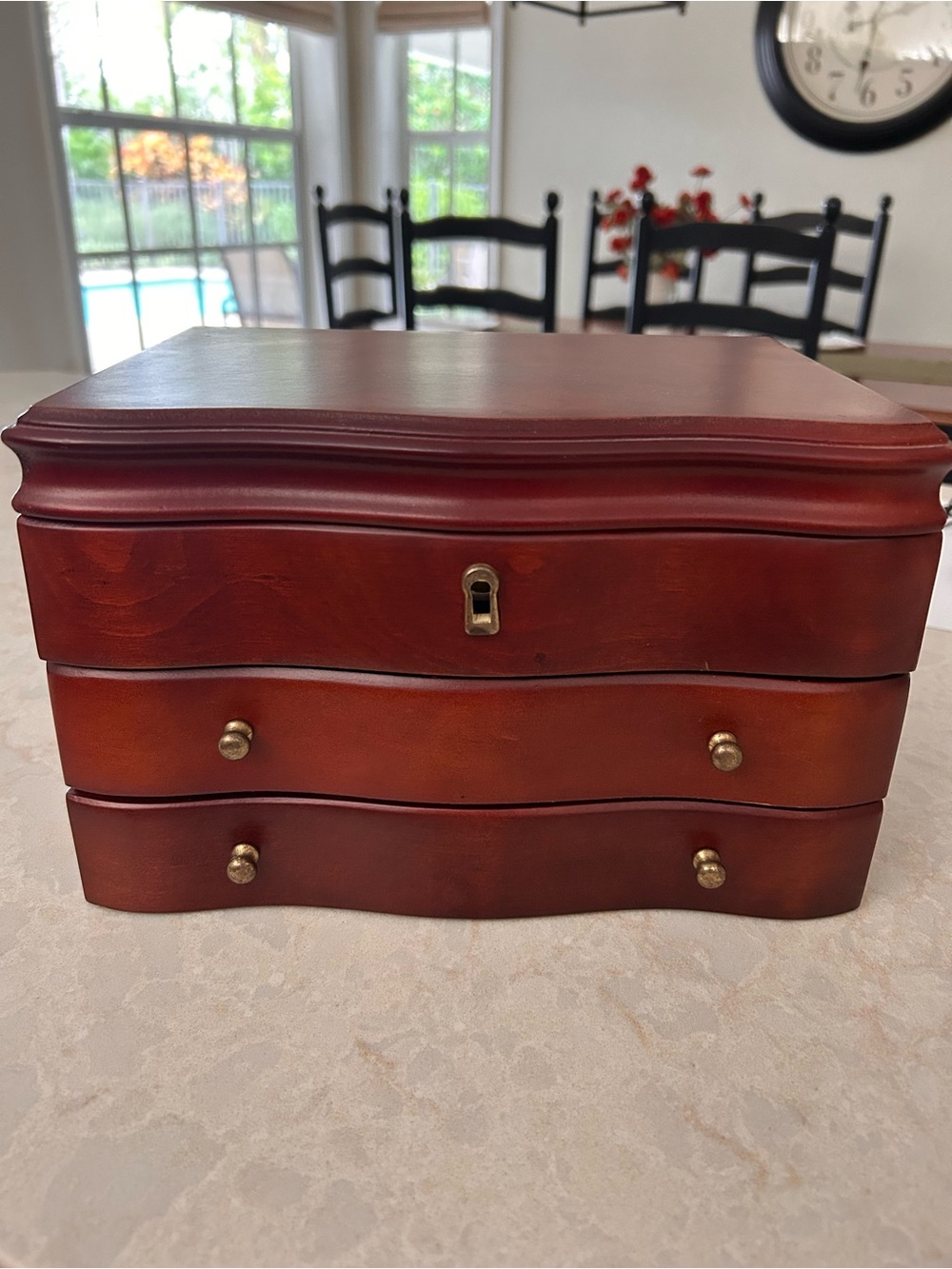 Vintage Mele Jewelry Box